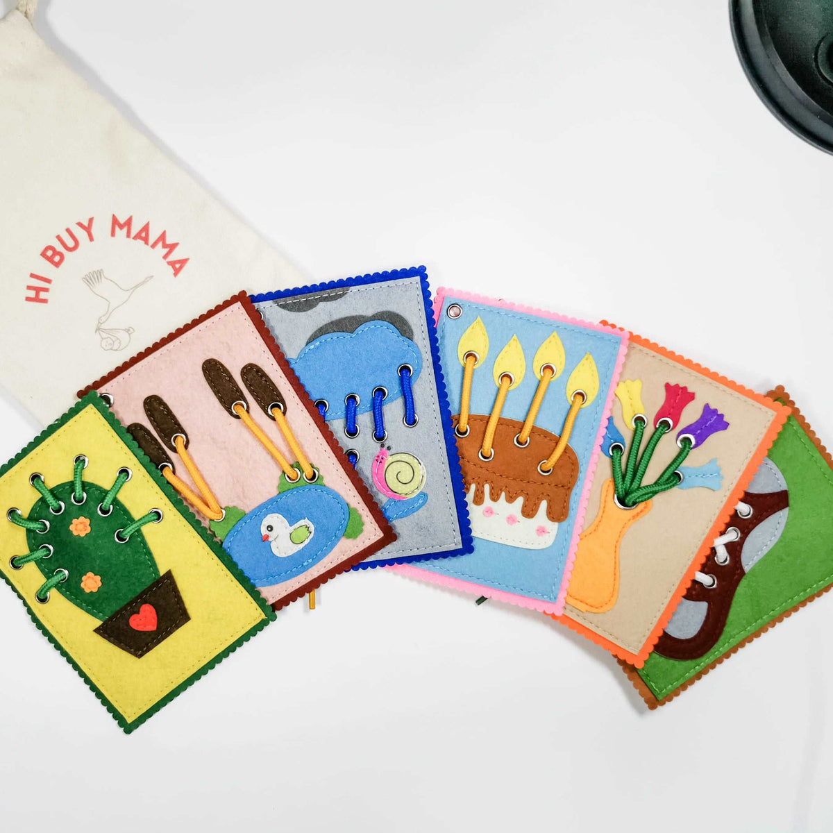 Busy Fingers Lacing Cards