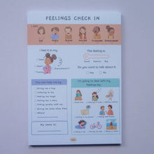 Load image into Gallery viewer, Feelings Check-in Memopad