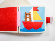 Load image into Gallery viewer, Friendly Hedgehog Toddler Busy Book