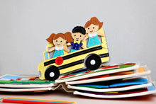 Load image into Gallery viewer, Cheery Bear Busy Book