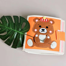Load image into Gallery viewer, Cheery Bear Busy Book