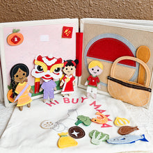 Load image into Gallery viewer, Together We Play - SG60 Racial Harmony Busy Book – Celebrate Singapore’s Multicultural Traditions Through Play