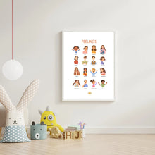 Load image into Gallery viewer, Feelings Poster with Hanger (A2)