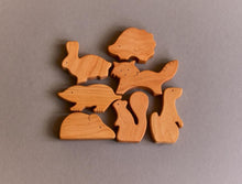 Load image into Gallery viewer, Woodland Animals Wooden Toy Set - Hi Buy Mama