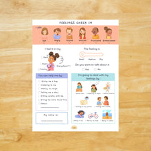 Load image into Gallery viewer, Feelings Check-in Memopad