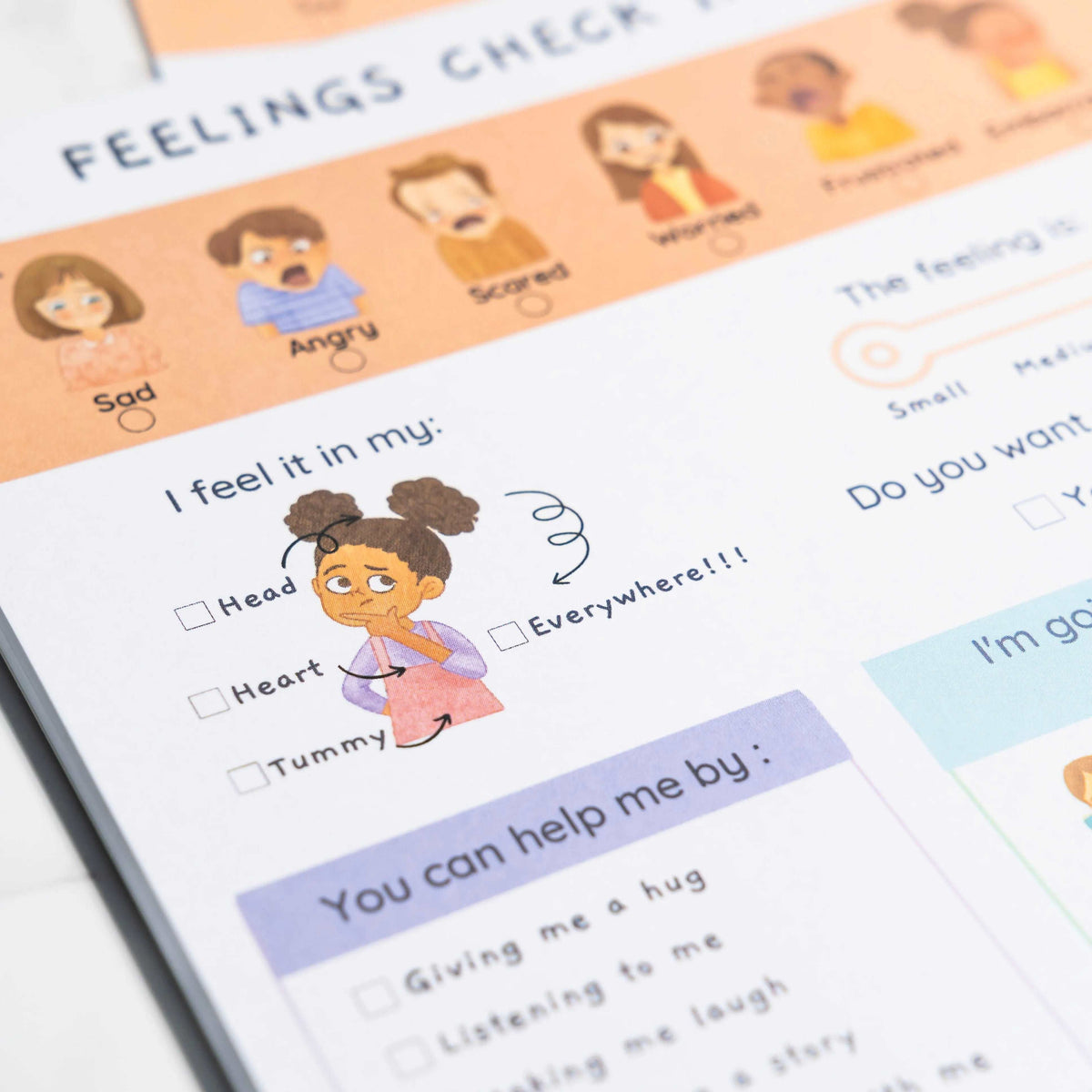 Feelings Check-in Memopad