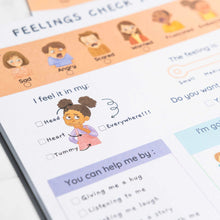 Load image into Gallery viewer, Feelings Check-in Memopad
