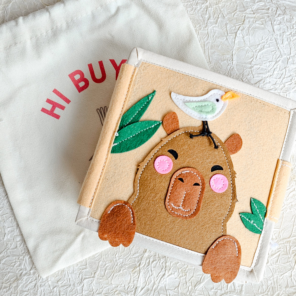 Capybara’s Little Adventures Busy Book  –For Ages 9 Months to 3 Years