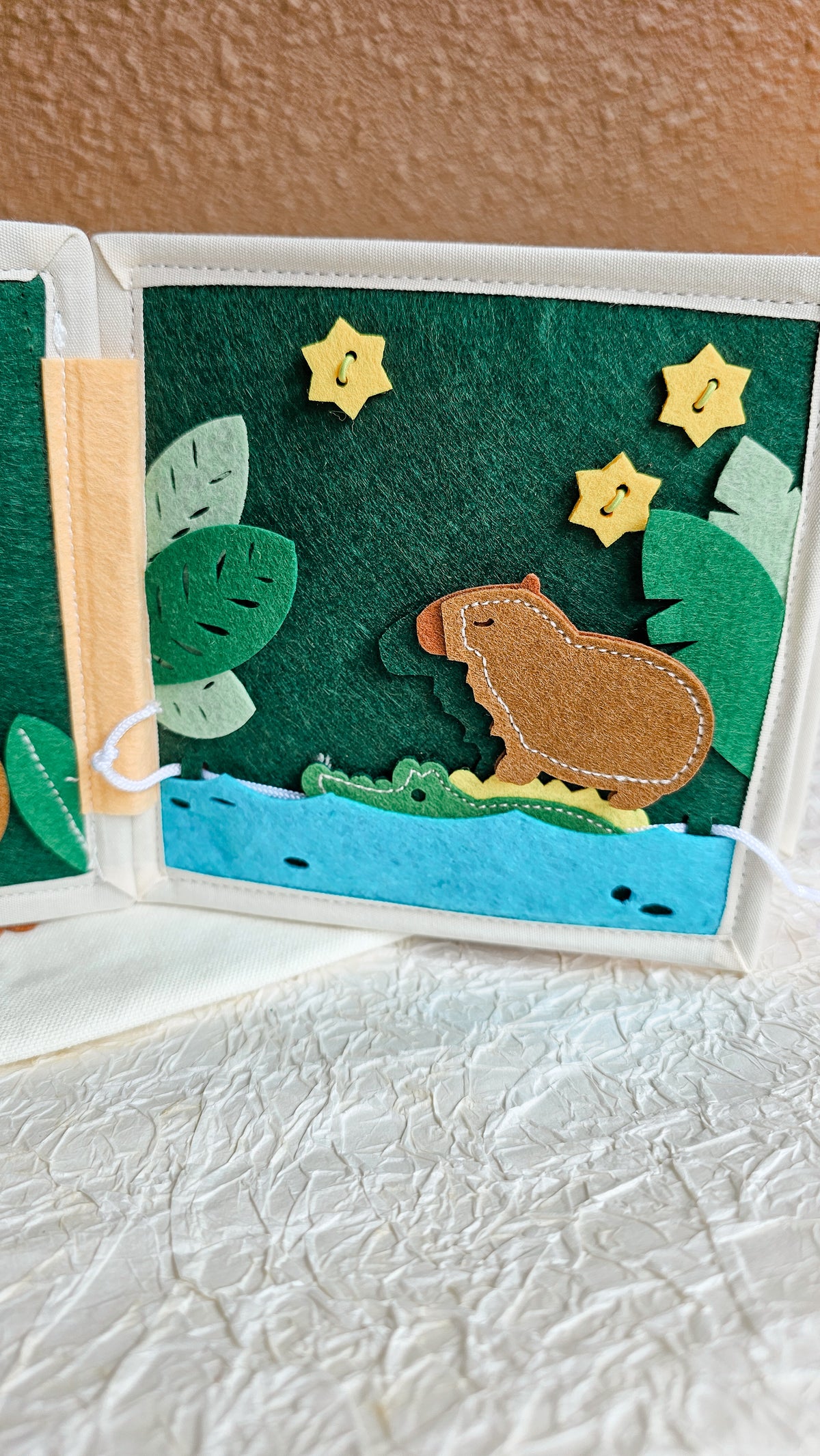 Capybara’s Little Adventures Busy Book  –For Ages 9 Months to 3 Years