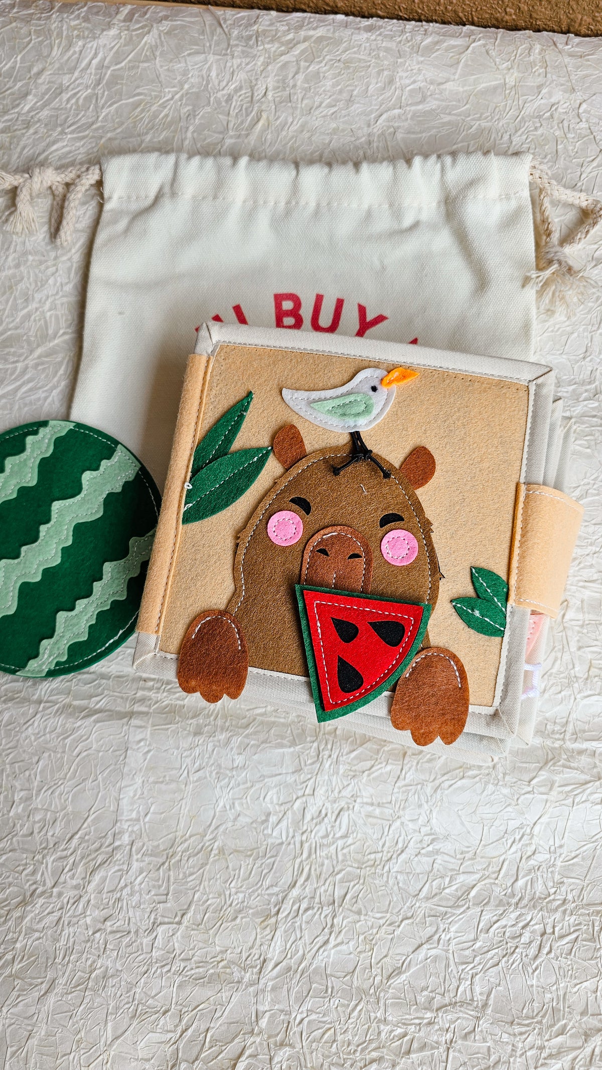 Capybara’s Little Adventures Busy Book  –For Ages 9 Months to 3 Years