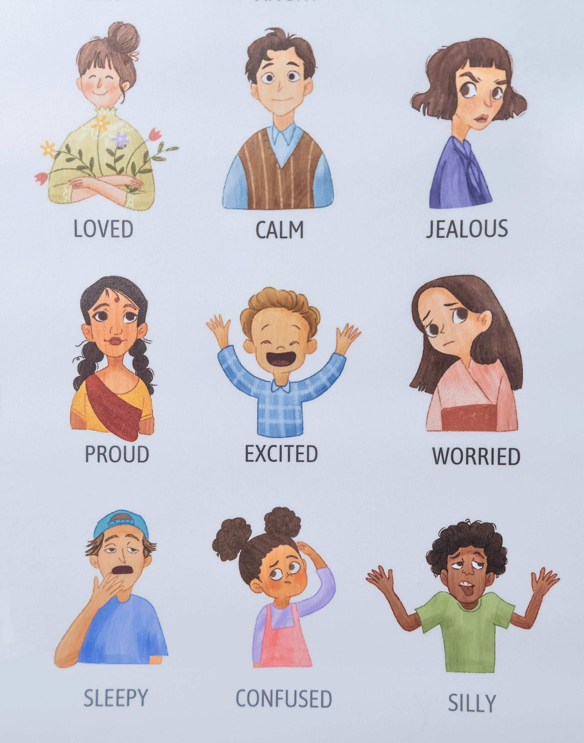 Feelings Poster with Hanger (A2)
