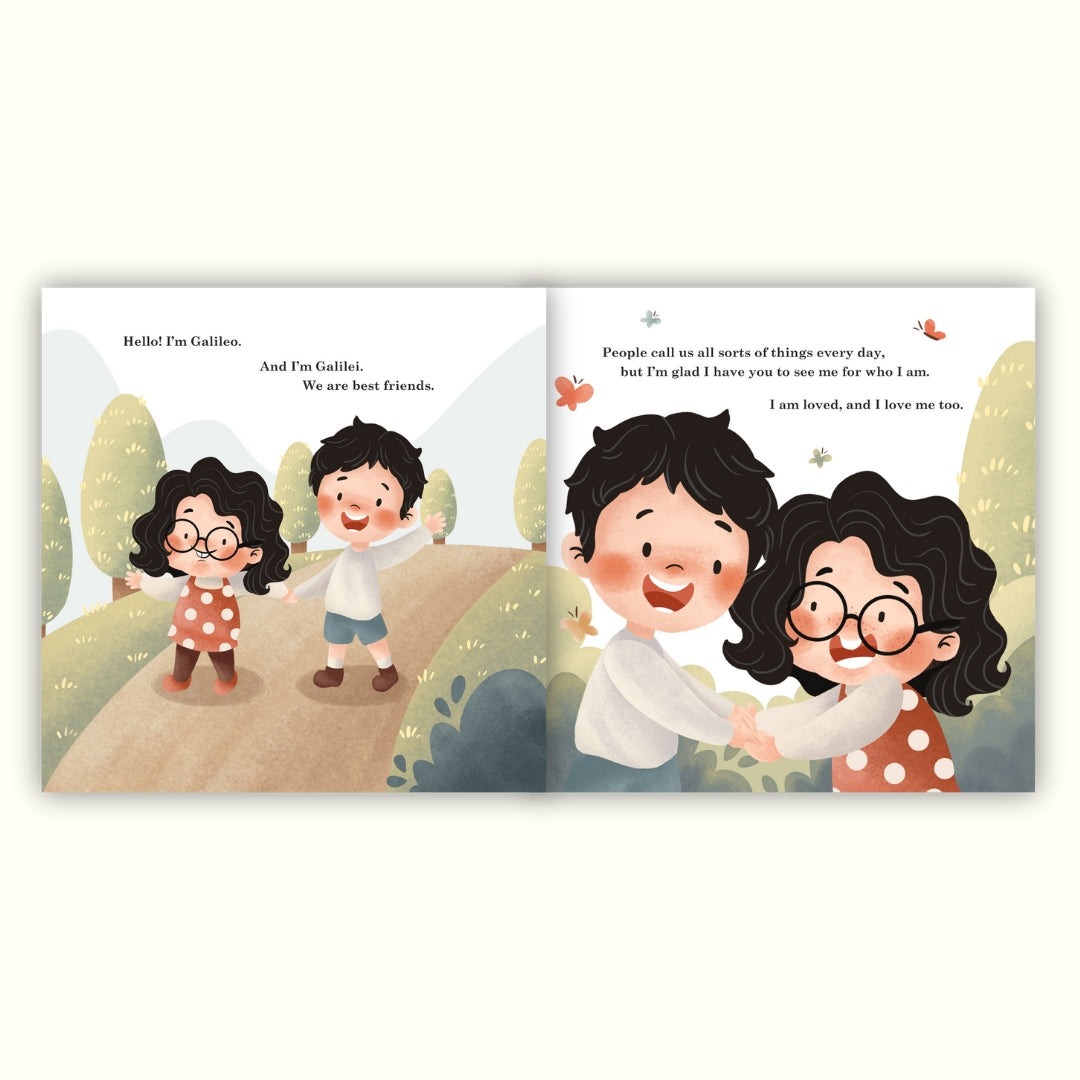 Galileo and Galilei, Embracing Who We Are – A Children’s Book About Self-Love & True Friendship
