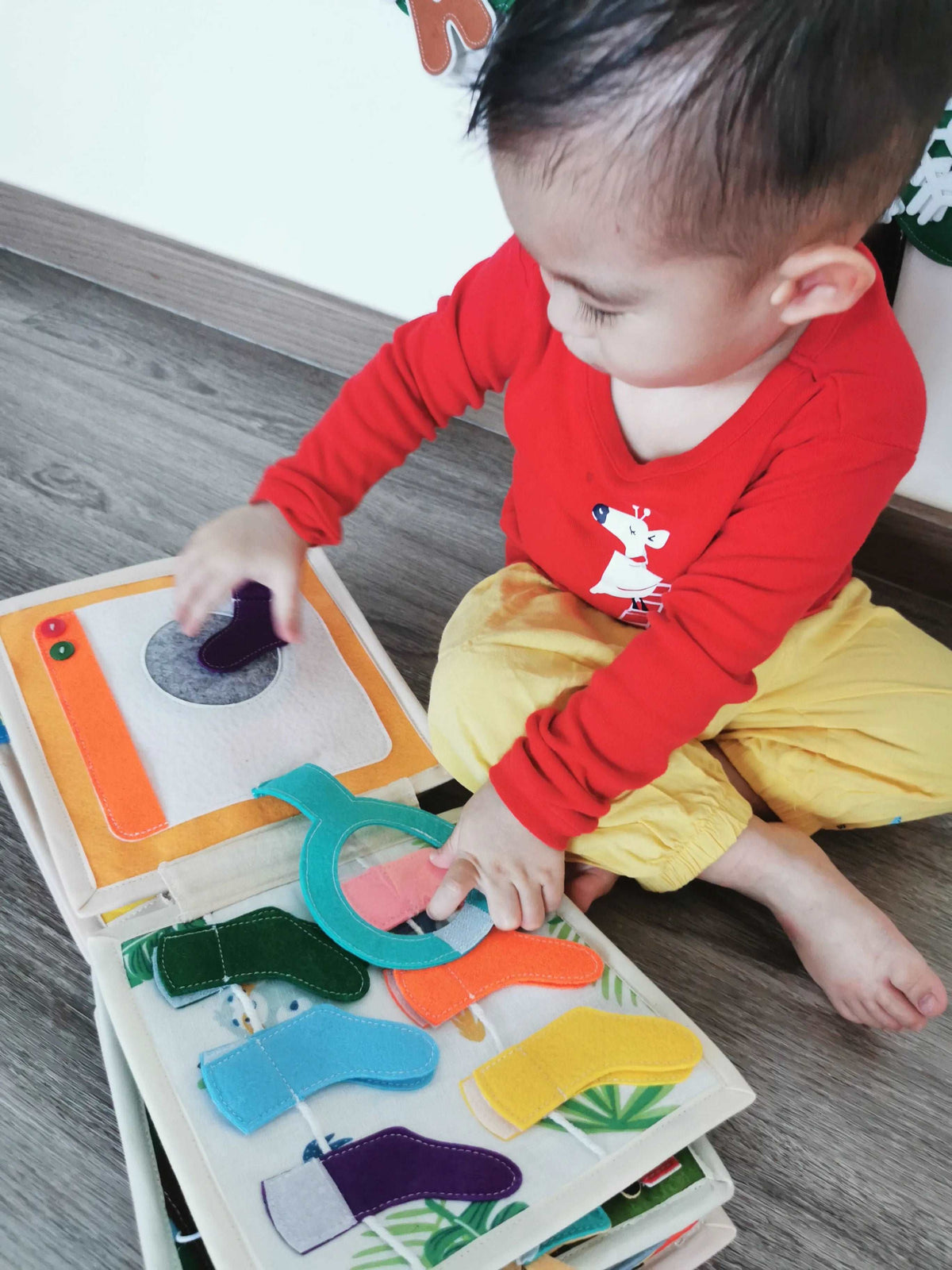 Cheery Bear Busy Book