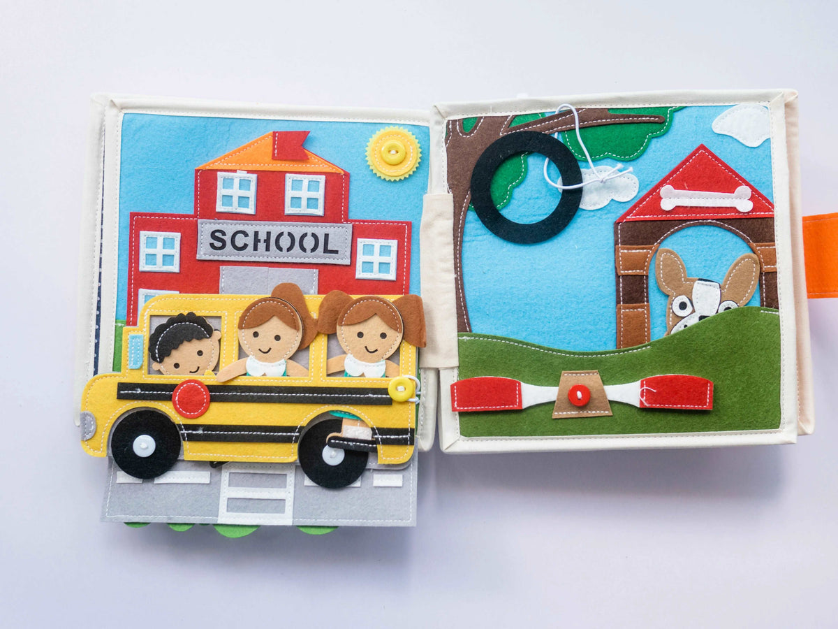 Cheery Bear Busy Book