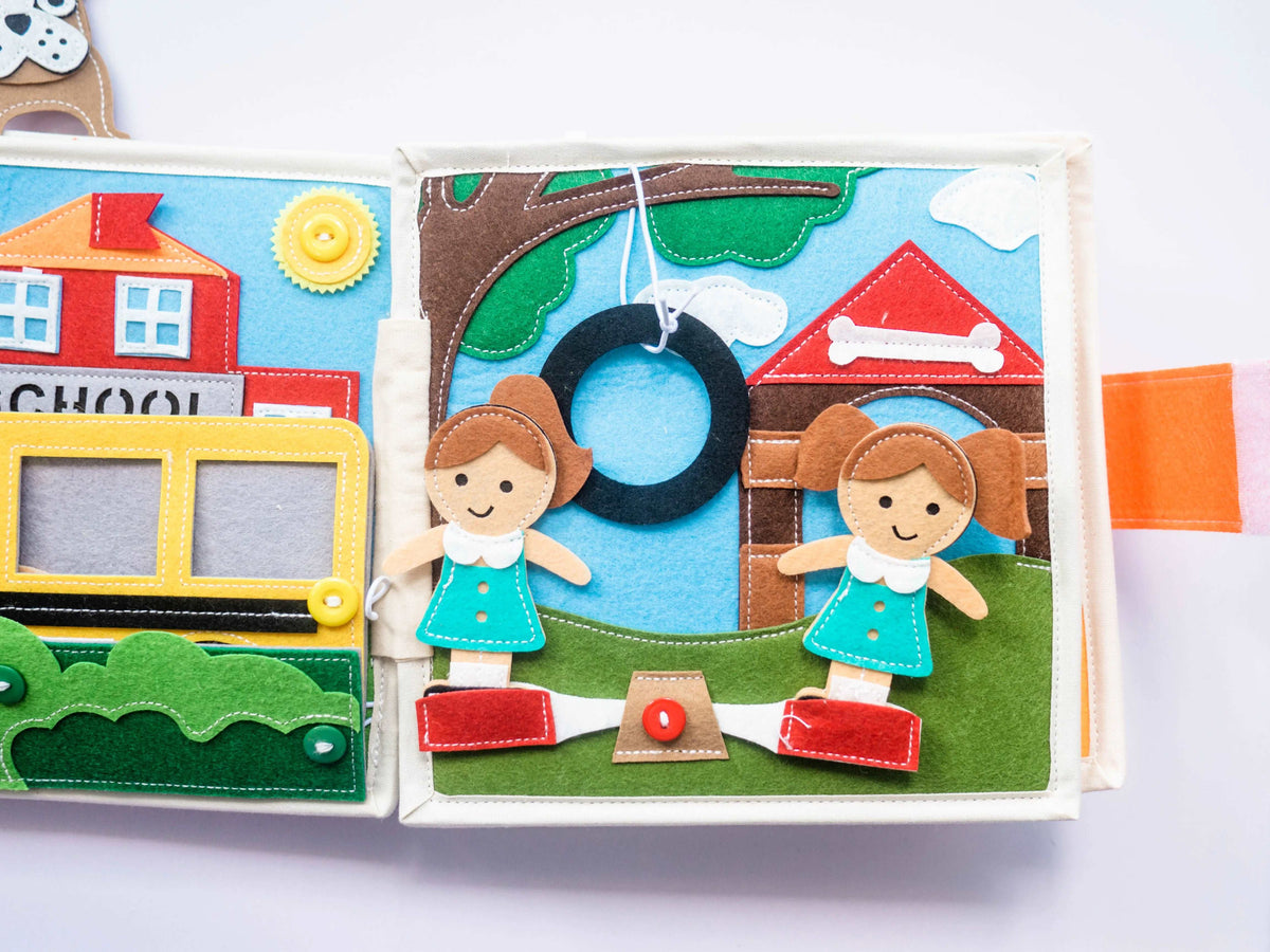 Cheery Bear Busy Book