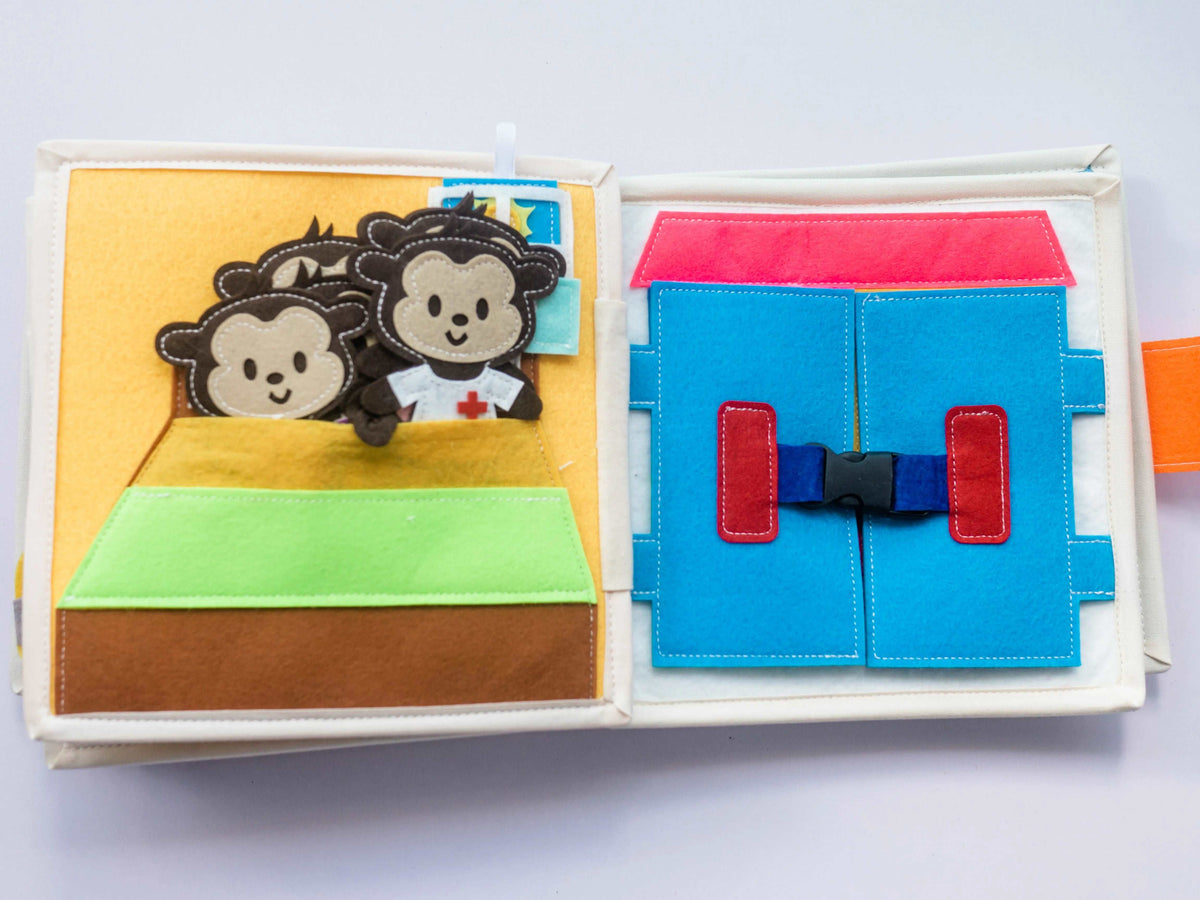 Cheery Bear Busy Book