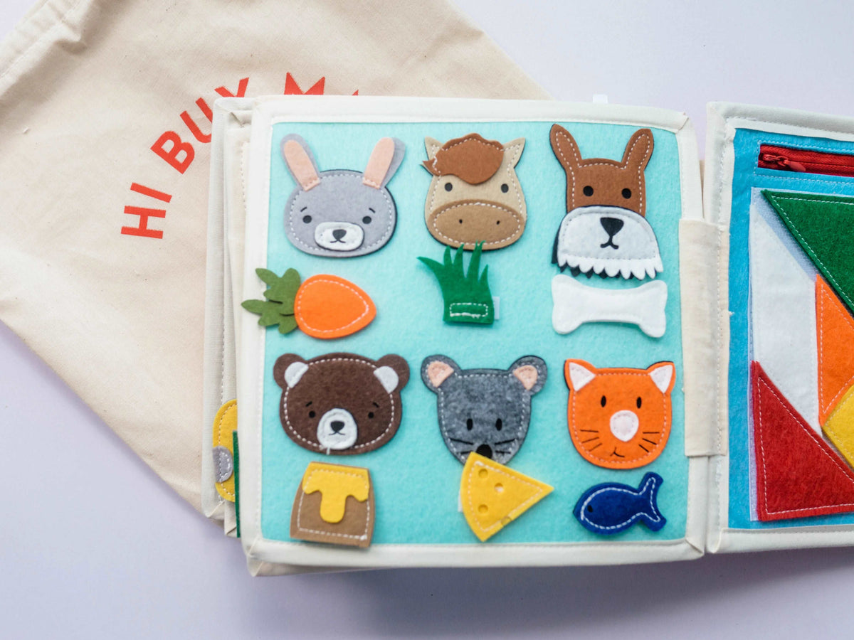 Cheery Bear Busy Book