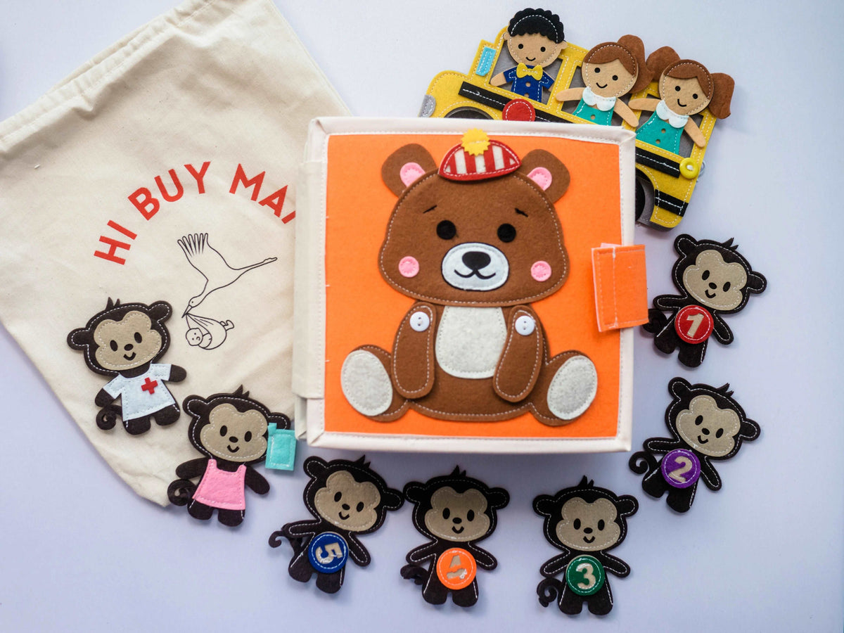 Cheery Bear Busy Book