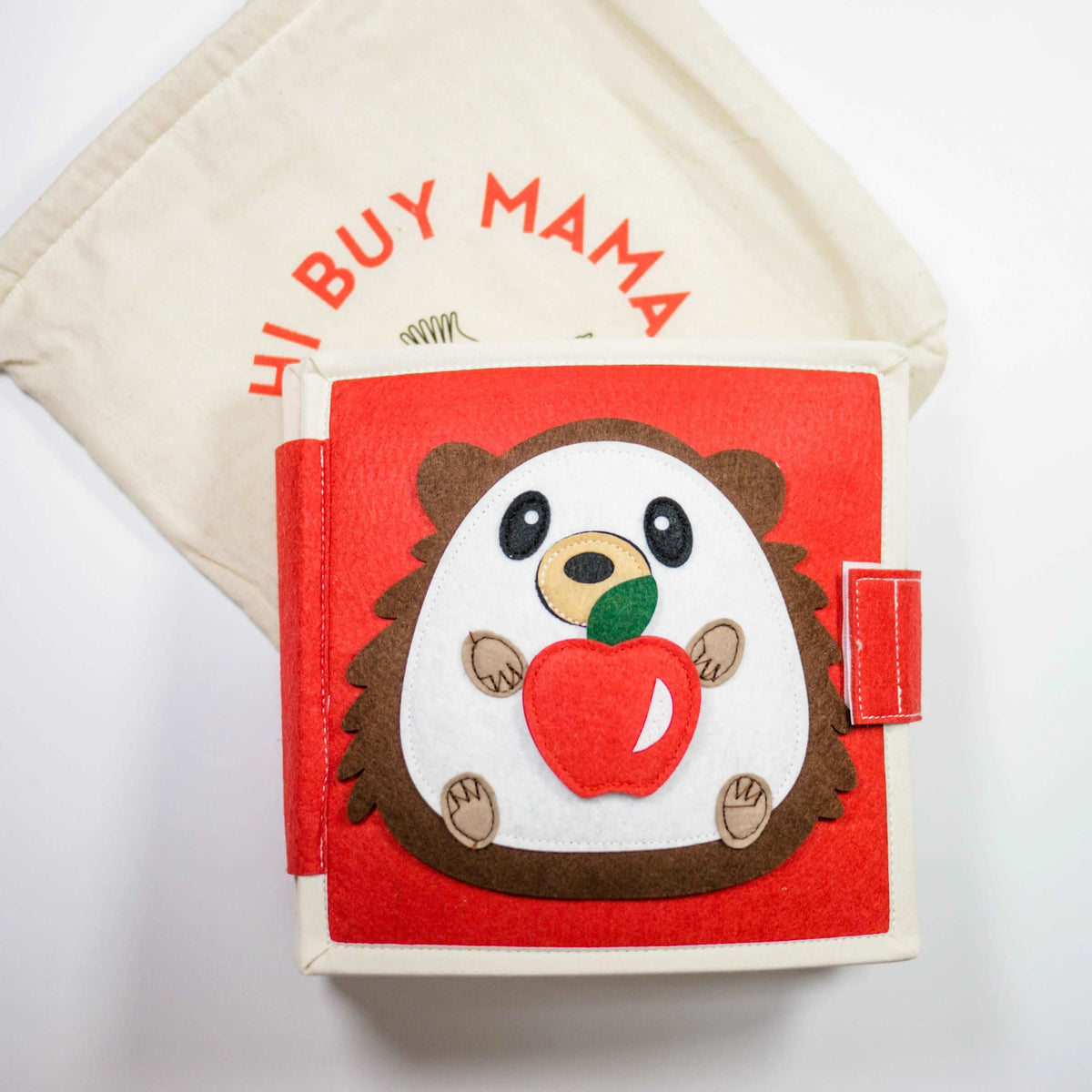 Friendly Hedgehog Toddler Busy Book