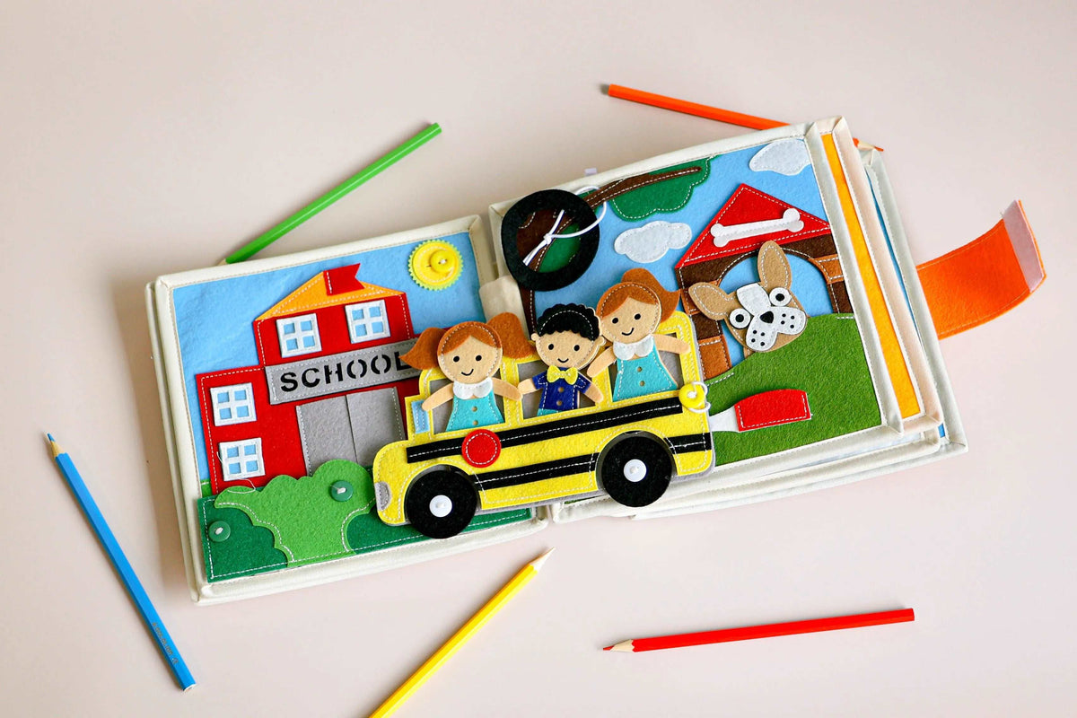 Cheery Bear Busy Book