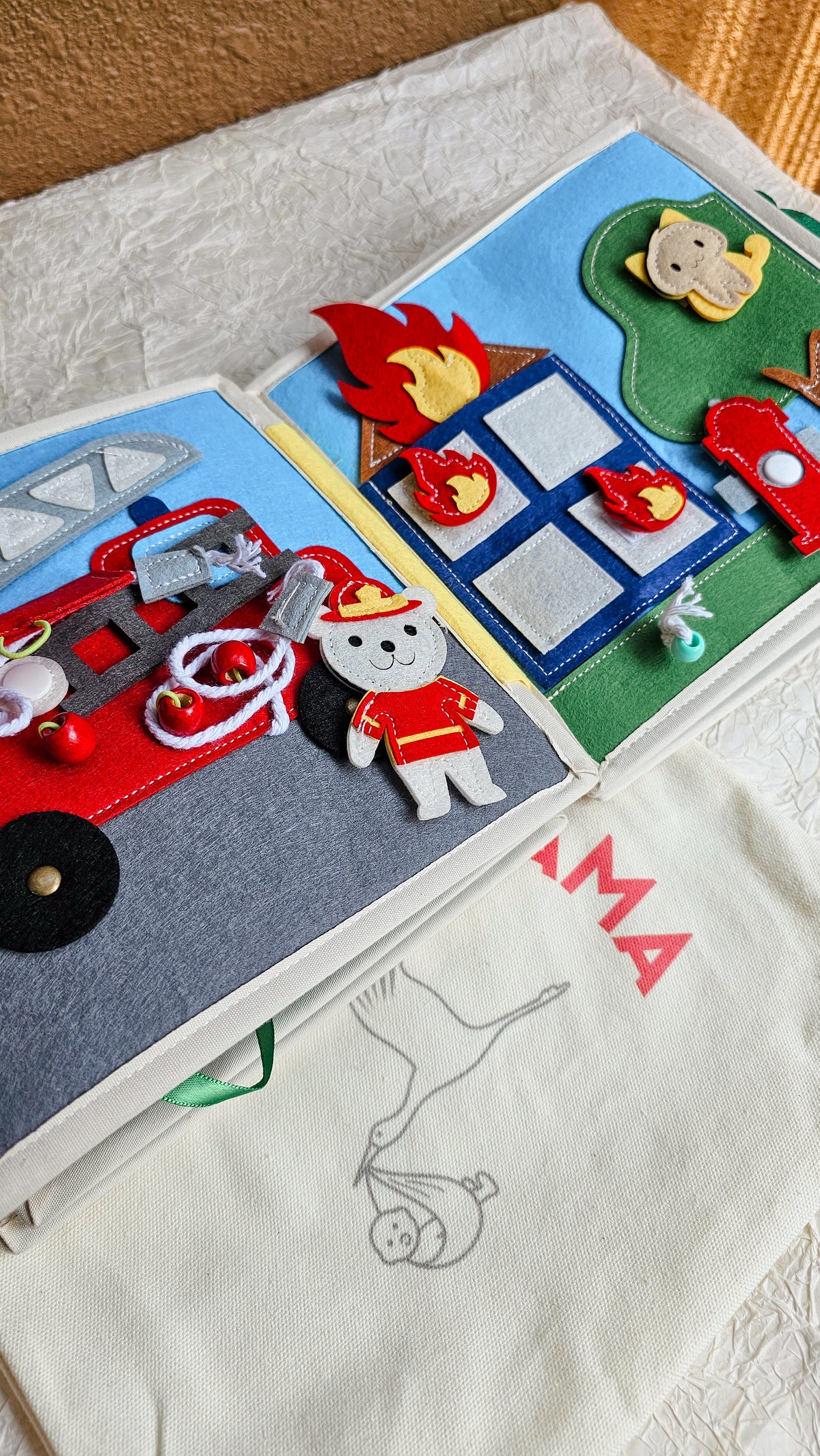 Wheels in Motion Busy Book - Transport-Themed (Ages 3–6)