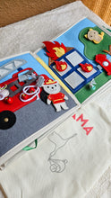 Load image into Gallery viewer, Wheels in Motion Busy Book - Transport-Themed (Ages 3–6)
