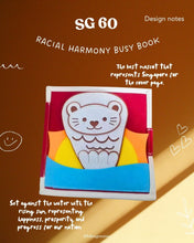 Load image into Gallery viewer, (PREORDER) Together We Play - SG60 Racial Harmony Busy Book – Celebrate Singapore’s Multicultural Traditions Through Play
