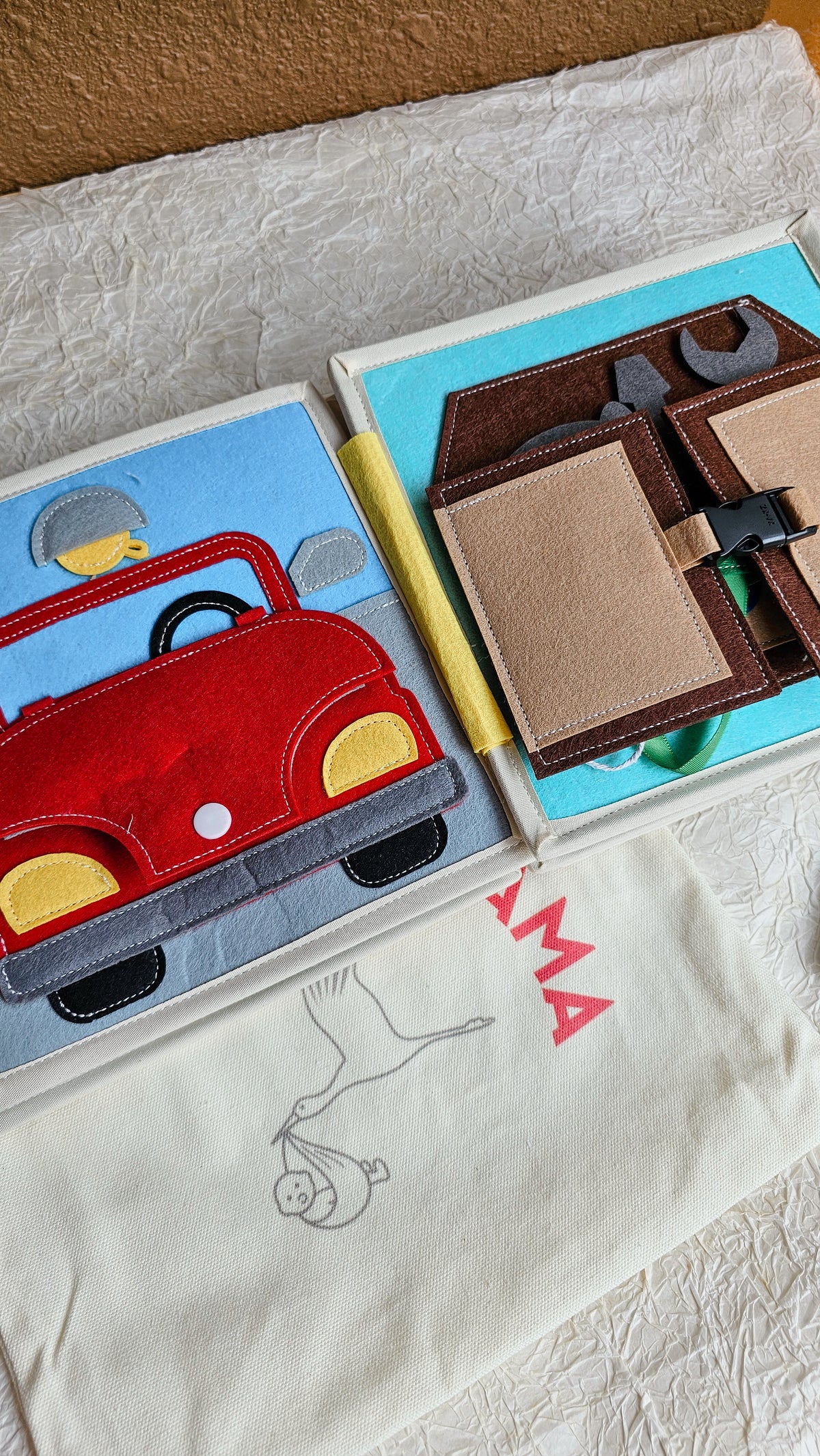 Wheels in Motion Busy Book - Transport-Themed (Ages 3–6)