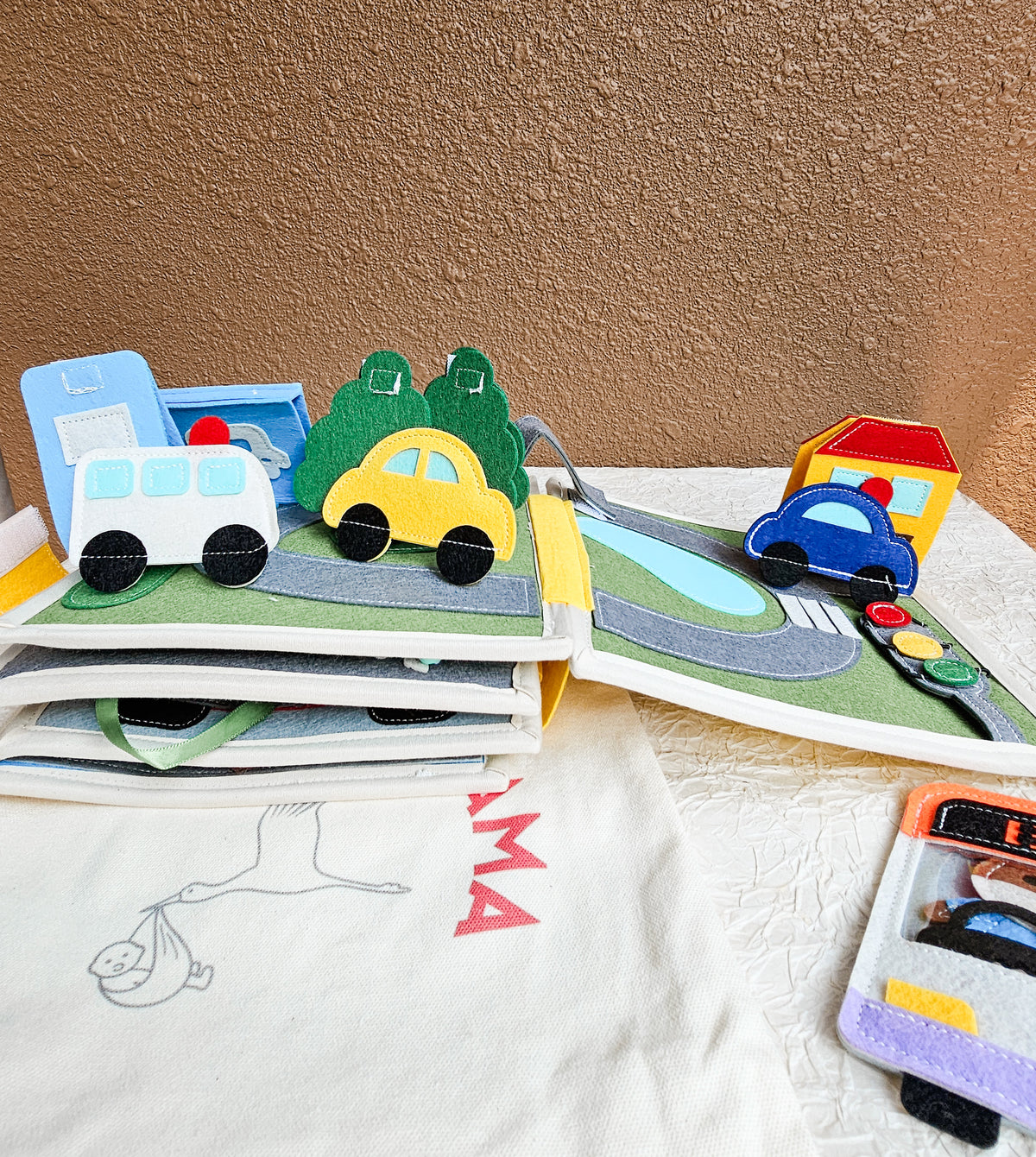 Wheels in Motion Busy Book - Transport-Themed (Ages 3–6)