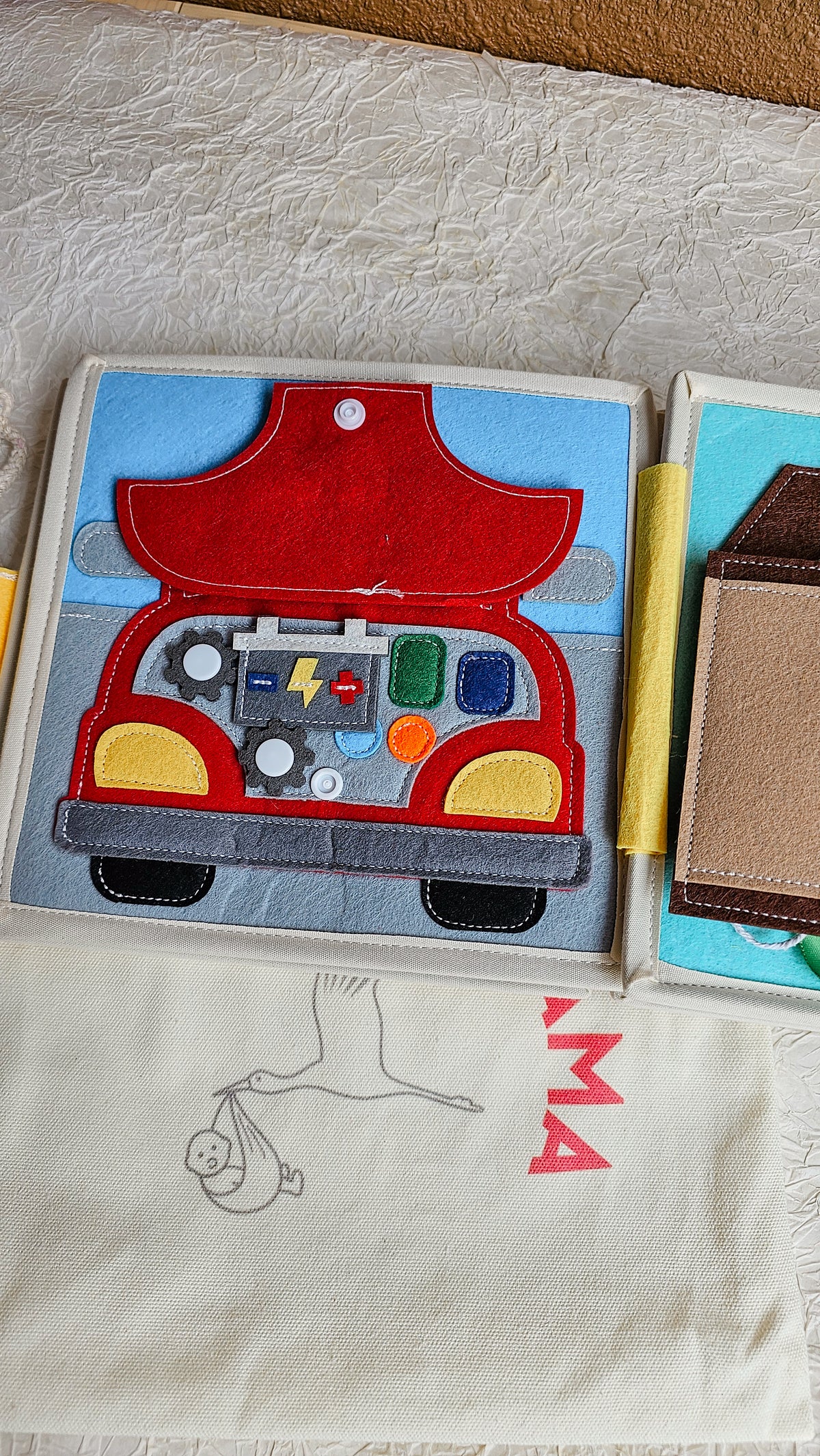 Wheels in Motion Busy Book - Transport-Themed (Ages 3–6)