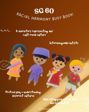 Load image into Gallery viewer, (PREORDER) Together We Play - SG60 Racial Harmony Busy Book – Celebrate Singapore’s Multicultural Traditions Through Play
