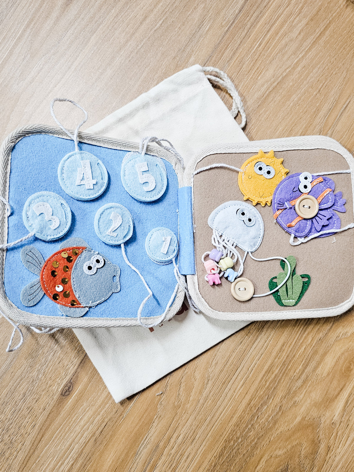 Under the Sea Busy Book  –For Ages 9 Months to 3 Years