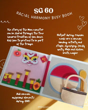 Load image into Gallery viewer, (PREORDER) Together We Play - SG60 Racial Harmony Busy Book – Celebrate Singapore’s Multicultural Traditions Through Play
