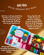 Load image into Gallery viewer, (PREORDER) Together We Play - SG60 Racial Harmony Busy Book – Celebrate Singapore’s Multicultural Traditions Through Play
