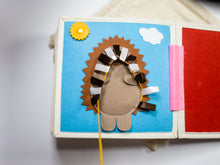 Load image into Gallery viewer, Friendly Hedgehog Toddler Busy Book
